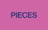 PIECES Geschenkkarte